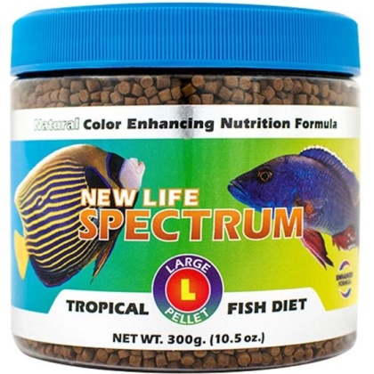 New Life Spectrum Tropical Fish Food Large Sinking Pellets - 300 g