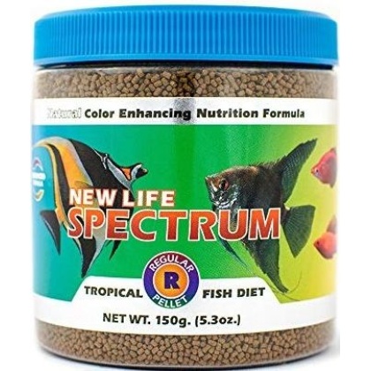 New Life Spectrum Tropical Fish Food Regular Sinking Pellets - 150 g
