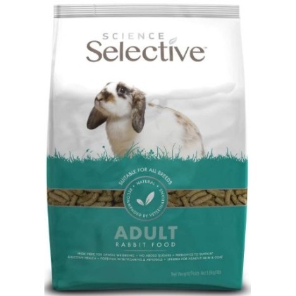 Supreme Science Selective Adult Rabbit Food - 4 lbs