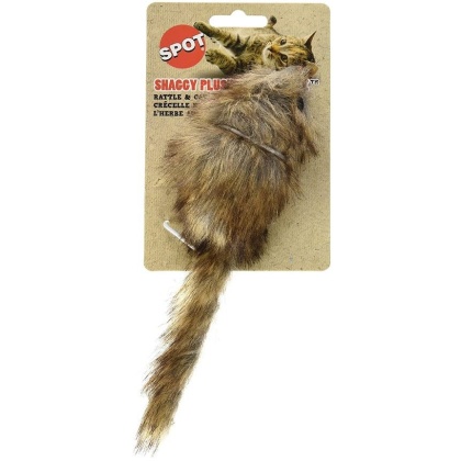 Spot Fur Mouse Cat Toy - Assorted - 4.5\