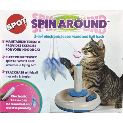 Spot Spin Around Cat Track Cat Toy - 1 count