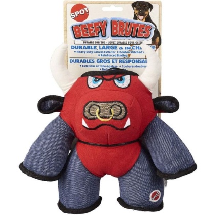 Spot Beefy Brutes Durable Dog Toy - Assorted Characters - 10\