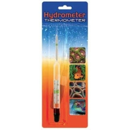 Rio Floating Glass Dual Hydrometer Thermometer - 1 count