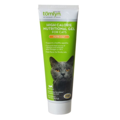 Tomlyn Nutri-Cal High Calorie Nutritional Gel for Cats - 4.25 oz