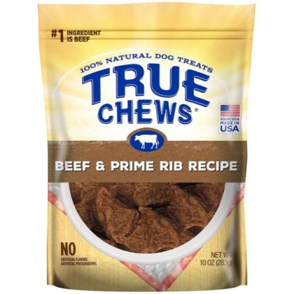 True Chews Homestyle Recipe Beef and Prime Rib Treats - 10 oz