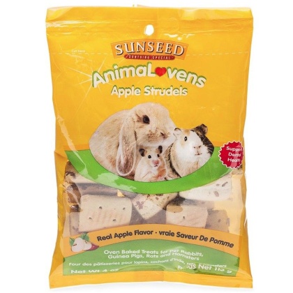 Sunseed AnimaLovens Apple Strudels for Small Animals - 4 oz