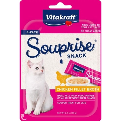 VitaKraft Chicken Souprise Lickable Cat Snack - 4 count