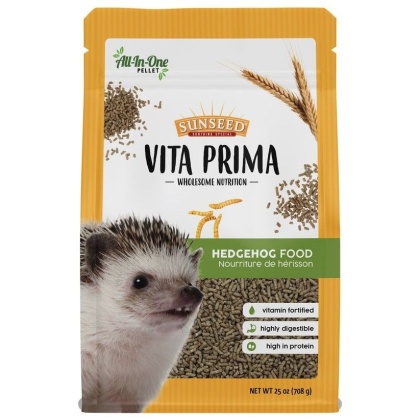 Sunseed Vita Prima All in One Pellet Hedgehog Food - 25 oz