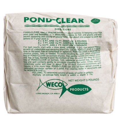 Weco Pond-Clear - 5 lbs