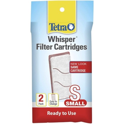 Tetra Bio-Bag Disposable Filter Cartridges - Small - For Whisper 3i In Tank Filter (2 Pack)