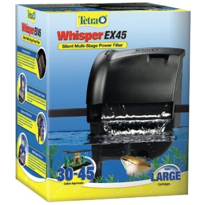 Tetra Whisper EX Power Filters - EX-45 (240 GPH) 30-45 Gallons