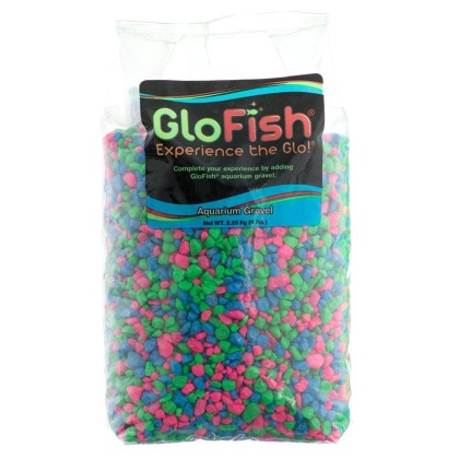GloFish Aquarium Gravel - Pink, Green & Blue Mix - 5 lbs