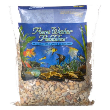Pure Water Pebbles Aquarium Gravel - Carolina - 2 lbs (Grain Size 3.1-6.3 mm)