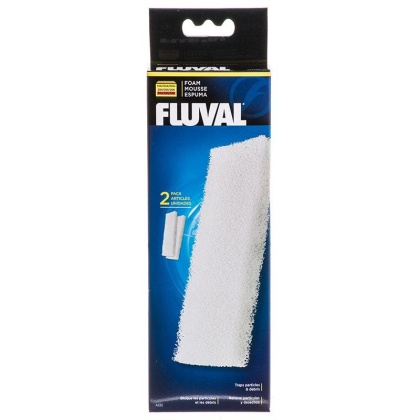 Fluval Filter Foam Block - For Fluval Canister Filters 205 & 305 (2 Pack)