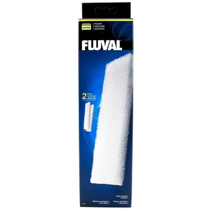 Fluval Filter Foam Block - For Fluval Canister Filters 406 & 407 (2 Pack)