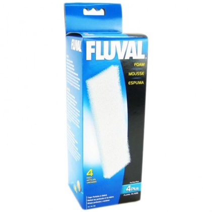 Fluval Foam Insert - Fluval 4 Plus (4 Pack)