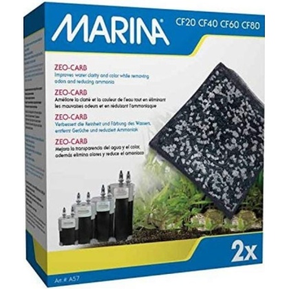 Marina Canister Filter Replacement Zeo-Carb - 2 count