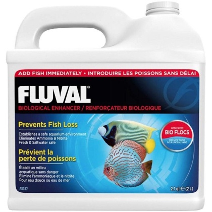 Fluval Biological Enhancer Aquarium Supplement - 67 oz (2.1 qt)