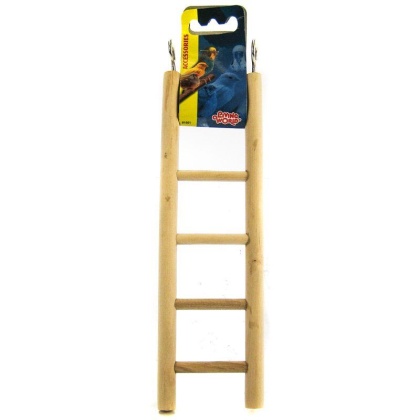 Living World Wood Ladders for Bird Cages - 8.75