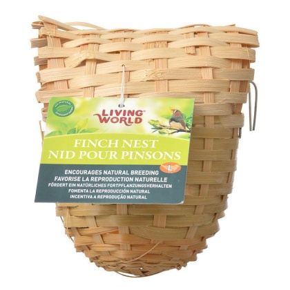Living World Bamboo Finch Nest - Large (6