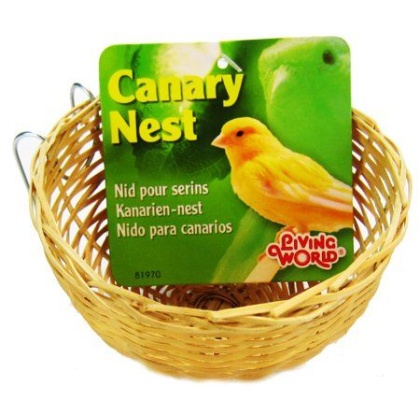 Living World Wicker Canary Nest - 4\