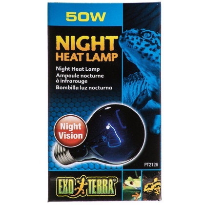 Exo-Terra Night Heat Lamp - 50 Watts - A19