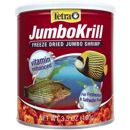 Tetra Jumbo Krill Freeze Dried Jumbo Shrimp - 3.5 oz