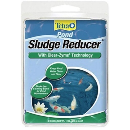 Tetra Pond Sludge Reducer Block - 1 oz (4 Pack)