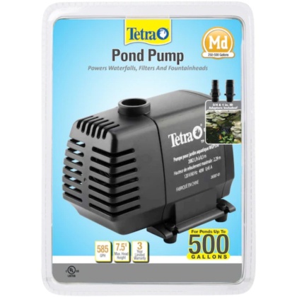 TetraPond Pond Pump - 550 GPH (For Ponds 250-500 Gallons)