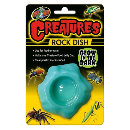 Zoo Med Creatures Rock Dish - 1 Pack - (3