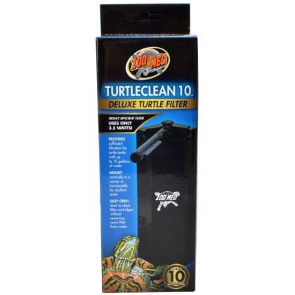 Zoo Med TurtleClean Deluxe Turtle Filter - 10 Gallons