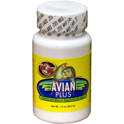 Zoo Med Avian Plus Bird Vitamin Supplement - 1 oz