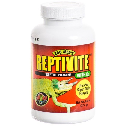 Zoo Med Reptivite Reptile Vitamins with D3 - 8 oz