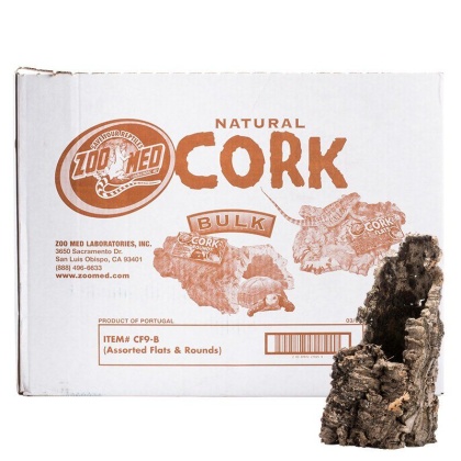 Zoo Med Natural Cork Rounds - Bulk (15 lbs Assorted Flats & Rounds)