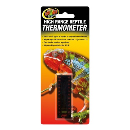 Zoo Med High Range Reptile Thermometer - 70-105 Degrees F