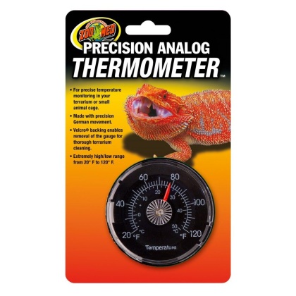 Zoo Med Precision Analog Reptile Thermometer - Analog Reptile Thermometer