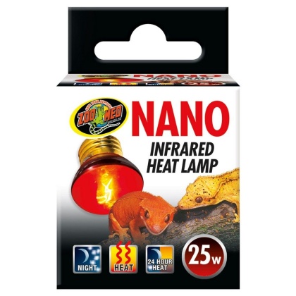Zoo Med Nano Infrared Heat Lamp - 25 Watt