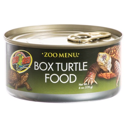 Zoo Med Box Turtle Food - Canned - 6 oz