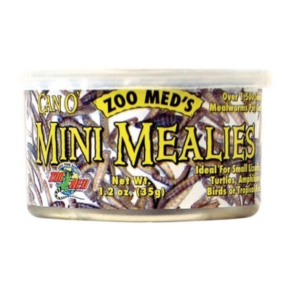 Zoo Med Can O Mini Mealies Pet Food - 1.2 oz