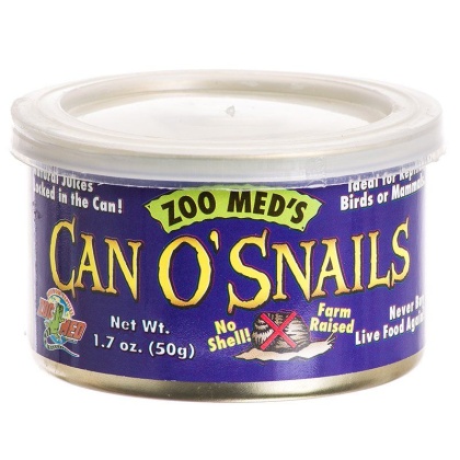 Zoo Med Can O' Snails - 1.2 oz (15-30 Snails)