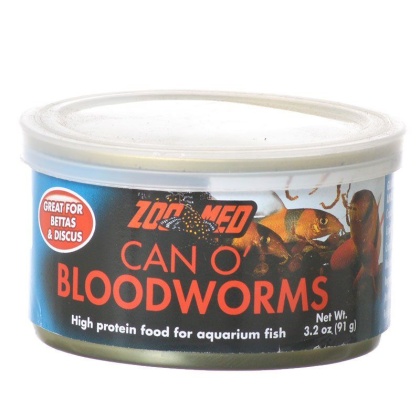 Zoo Med Can O\' Bloodworms - 3.2 oz