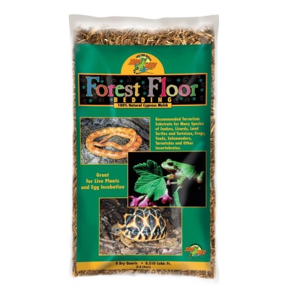 Zoo Med Forrest Floor Bedding - All Natural Cypress Mulch - 8 Quarts