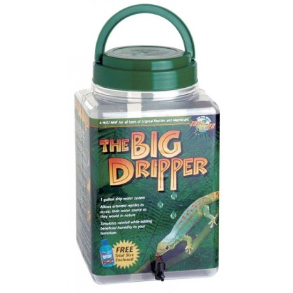Zoo Med Dripper System - The Big Dripper - 1 Gallon Drip Water System