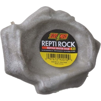 Zoo Med Repti Rock - Reptile Water Dish - X-Small (4.5