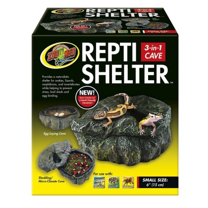 Zoo Med Repti Shelter 3 in 1 Cave Small - 1 count