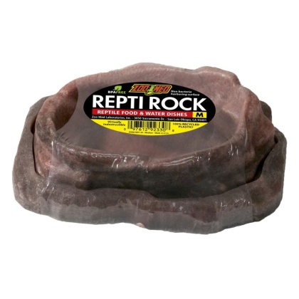 Zoo Med Repti Rock - Food & Water Dish Combo Pack - Medium