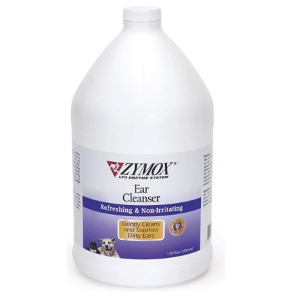 Zymox Ear Cleanser for Dogs and Cats - 1 gallon