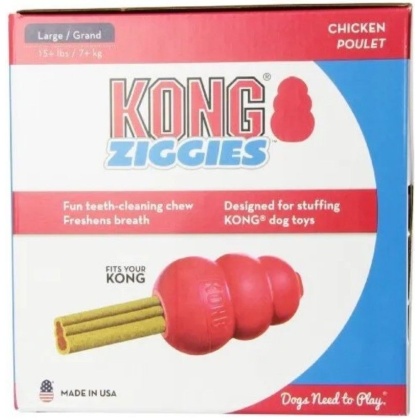 Kong Stuff\'n Ziggies - Adult Dogs - Original Recipe (Large - 56 oz)