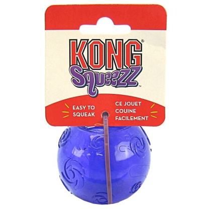 Kong Squeezz Ball Dog Toy - Assorted - Medium (2.5
