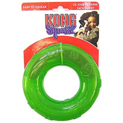Kong Squeezz Ring Dog Toy - Large